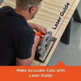 Circular Saw with Laser BLACK + DECKER1
